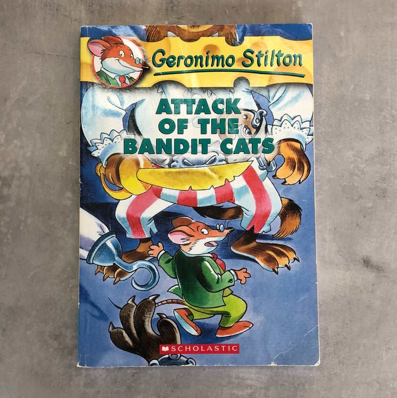 Geronimo Stilton Attack of the Bandit Cats - Kids Book