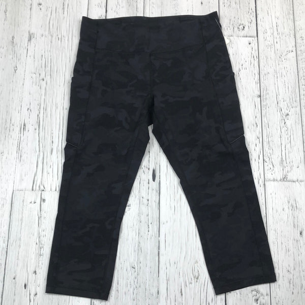 lululemon black camo leggings - Hers 10