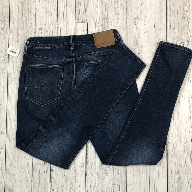 American Eagle airflex dark washed jeans - His S/28x32