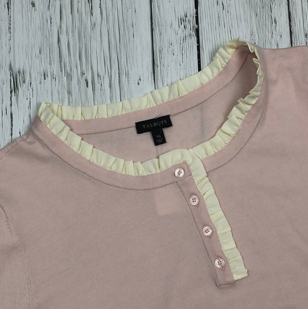 Talbots pink long sleeve shirt - Hers XL