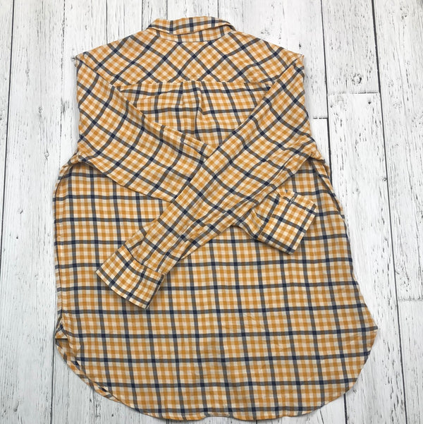 J.Crew yellow checkered top - Hers 8