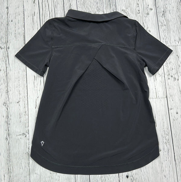 Ivivva Black Active Polo Shirt - Girls 12