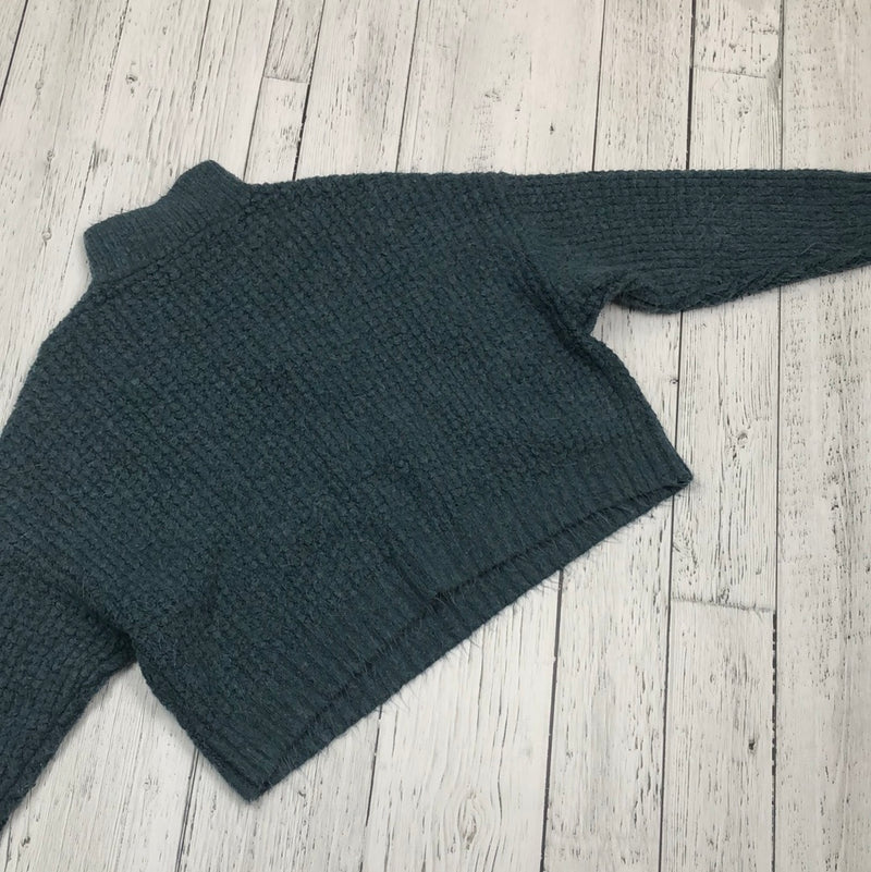 American Eagle blue knit sweater -Hers M