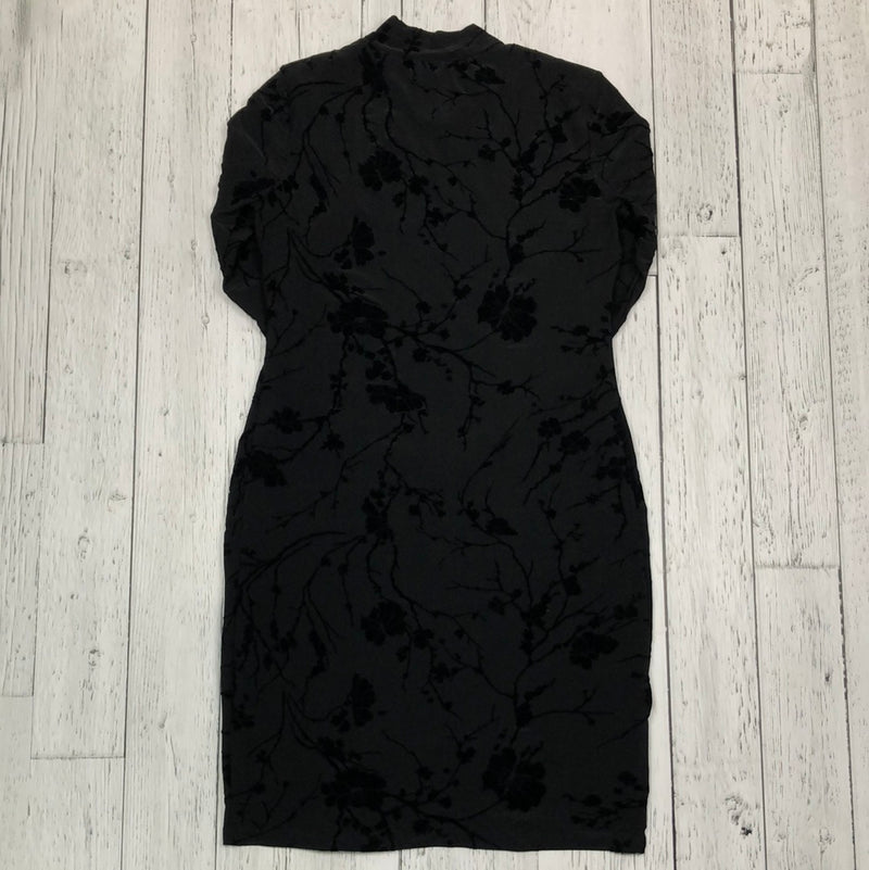 Thyme maternity black patterned dress - Ladies M