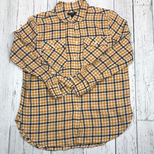 J.Crew yellow checkered top - Hers 8