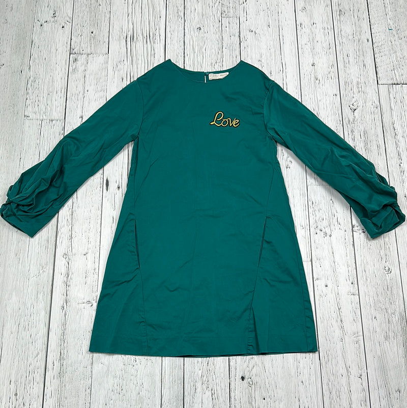Zara Turquoise Puff Sleeve Dress - Girls 11/12 SproutzUturn Zara Turquoise Puff Sleeve Dress - Girls 11/12 SproutzUturn