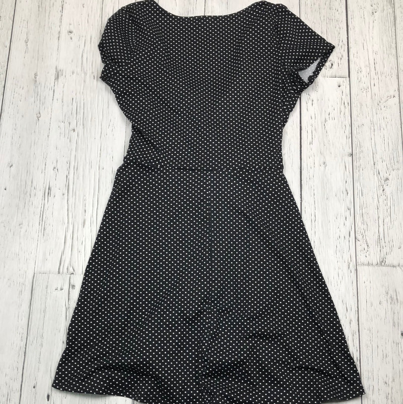 Ripe Black Polka Dots Maternity Dress - Ladies S