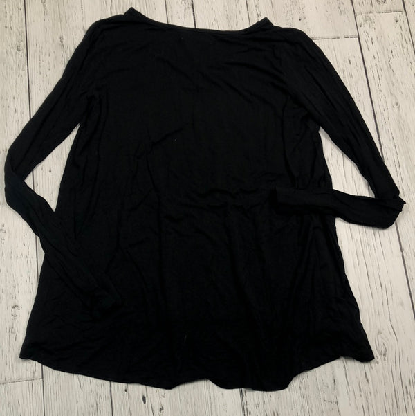 Abercrombie & Fitch black long sleeve shirt - Hers S