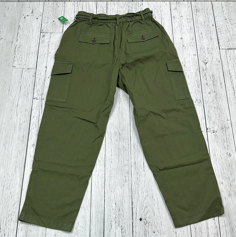 Gap Green Cargo Pants with Waist Ties - Hers S/6