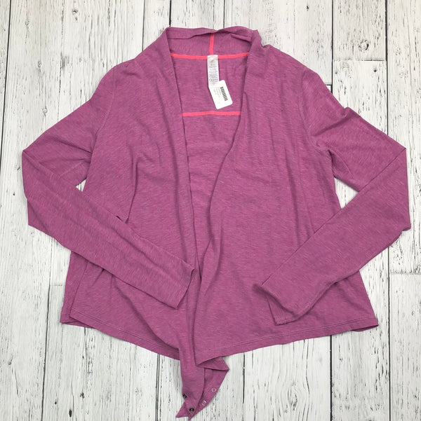 Ivivva pink button front cardigan - Girls 14/XL