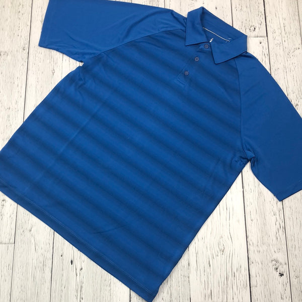 Elevate blue golf polo - His L