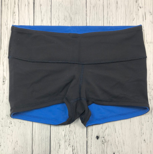 lululemon blue black shorts - Hers 8