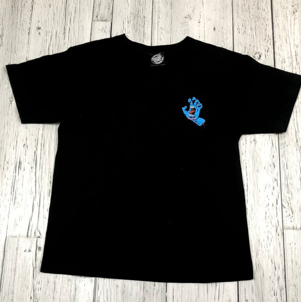 The Original Santa Cruz Black Graphic Shirt - Boys 10