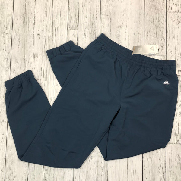 Adidas blue track pants - Boys XL/14