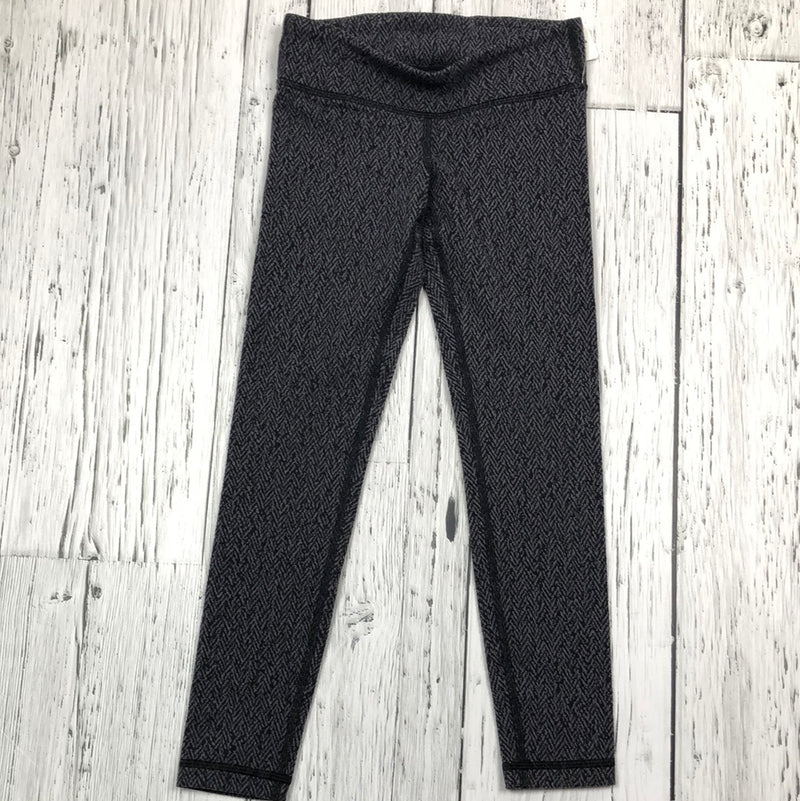 ivivva grey patterned leggings - Girls 6