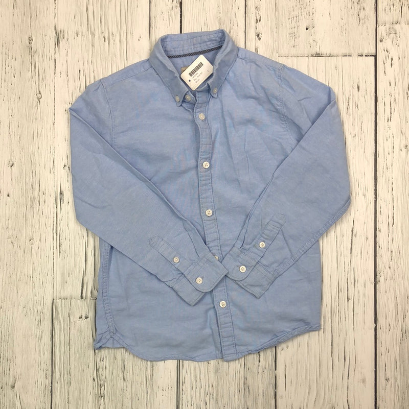 Zara blue button up dress shirt - Boy 6/7