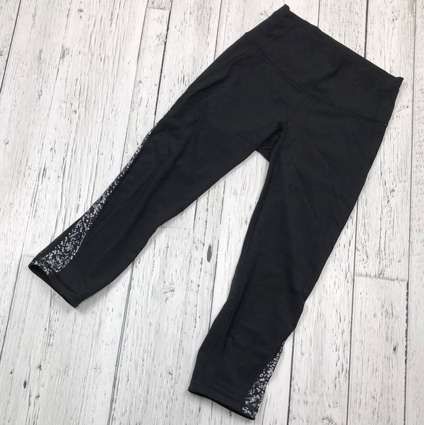 lululemon black crop leggings - Hers 6