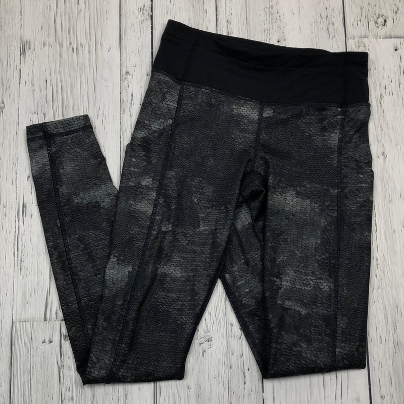 lululemon black patterned leggings - Hers 4