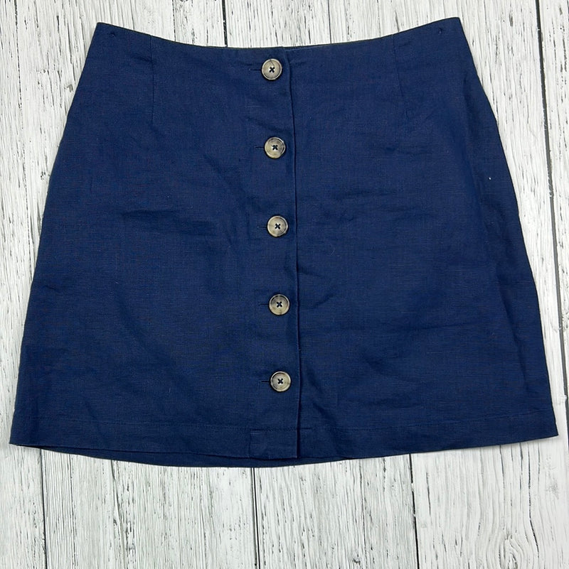 Wilfred Aritzia blue button up skirt - Hers S/4