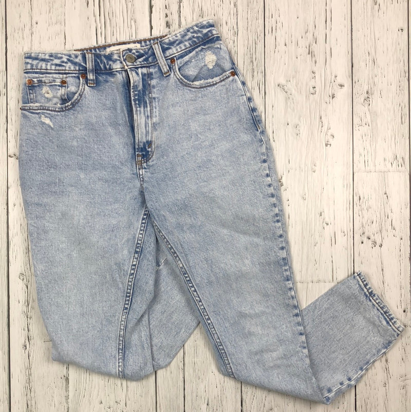 Abercrombie&Fitch distressed blue jeans - Hers XS/25