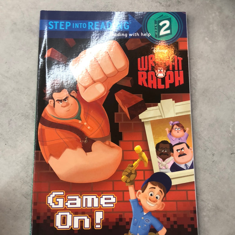 Step into reading game on - Kids book