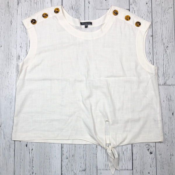 Melanie Lyne off white top - Hers XL/18