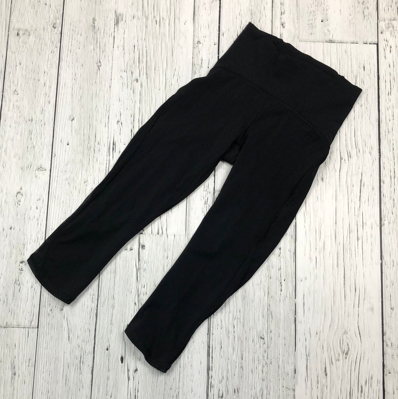 lululemon black crop leggings - Hers 2