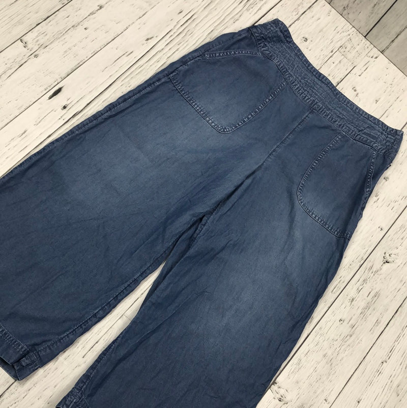 Abercrombie & Fitch Blue Flared Pants - Hers S/4