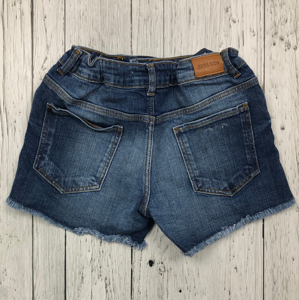 Zara distressed blue jean shorts - Girl 10