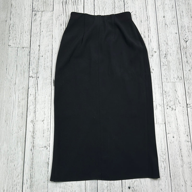 Babaton Aritzia Black Maxi Slit Skirt - Hers XS/0