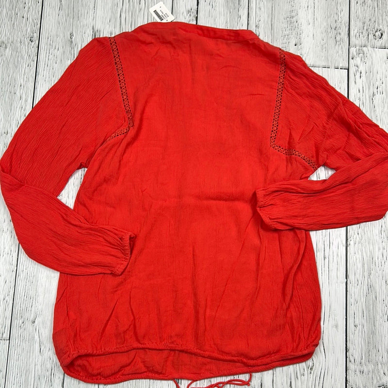 Gap Maternity red blouse - Ladies S