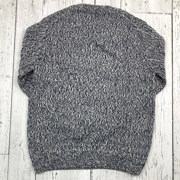 Zara blue white knitted sweater - Boy 14