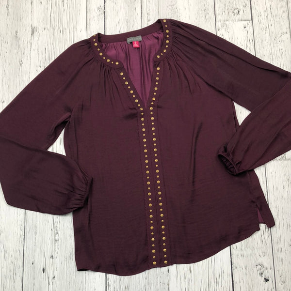 Vince Camuto purple long sleeve shirt - Hers XS