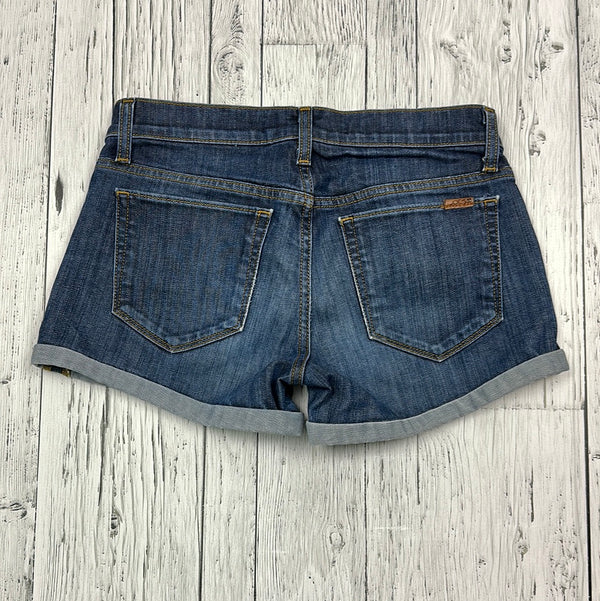 Joe’s Dark Wash Cuffed Shorts - Hers XS/26