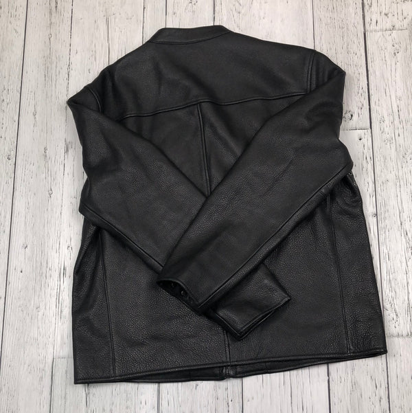 Coach black leather jacket - His XL