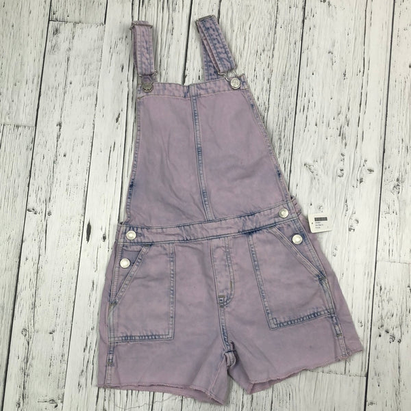 Gap purple denim overalls shorts - Girl 10/L