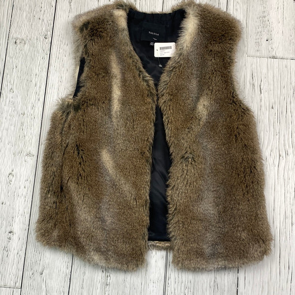 Talula Aritzia faux fur vest - Hers XXS