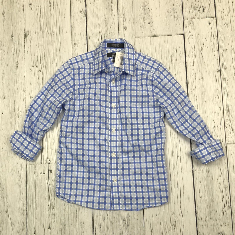 Nordstrom blue patterned dress shirt - Boys 5