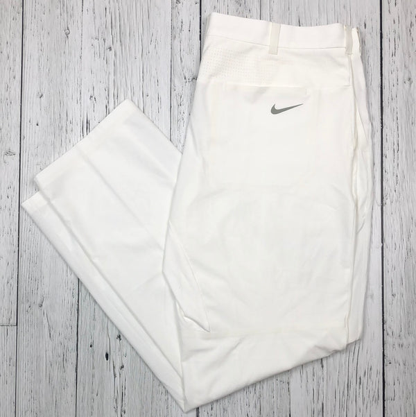 Nike white golf pants - His L/36