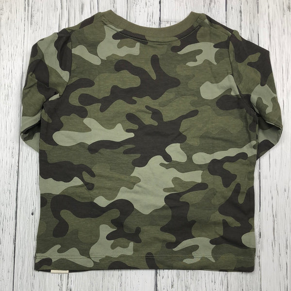 Gap green camo long sleeve - Boy 3