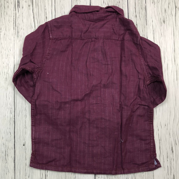 Gap maroon dress shirt - Boy 3