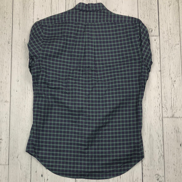 Ralph Lauren green blue plaid flannel - Hers L