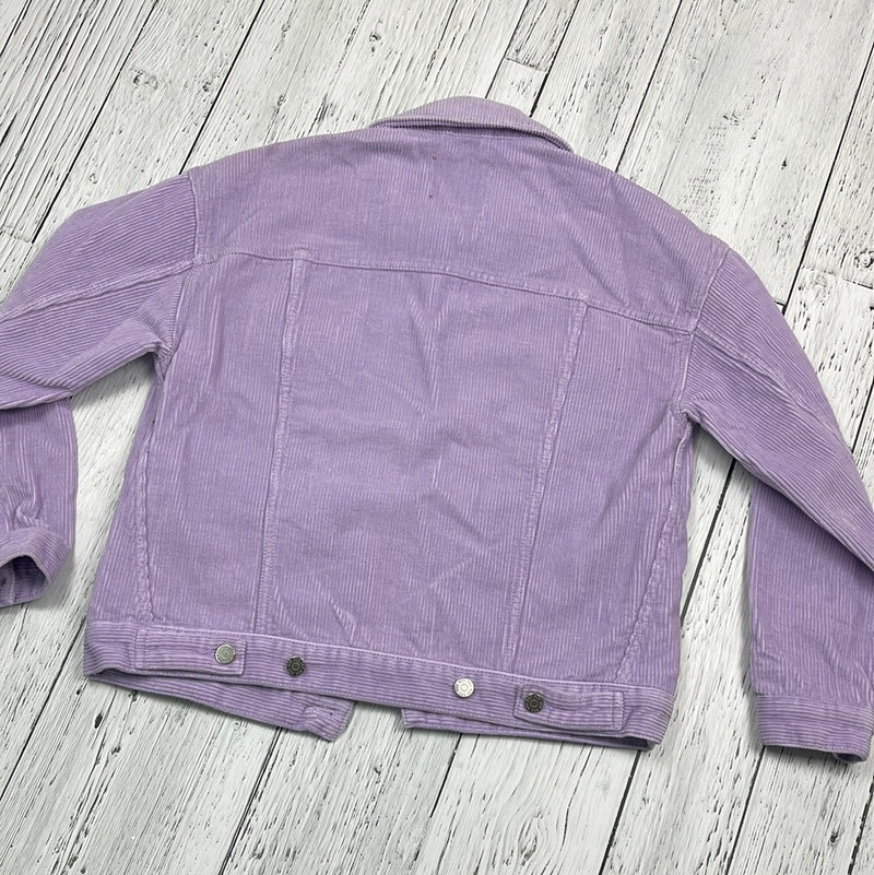 Urban Outfitters purple shirt jacket - Hers XS