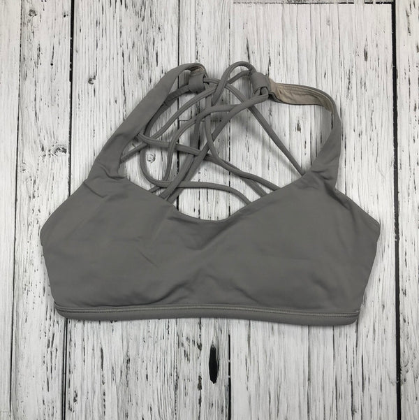 lululemon grey sports bra- Hers 4