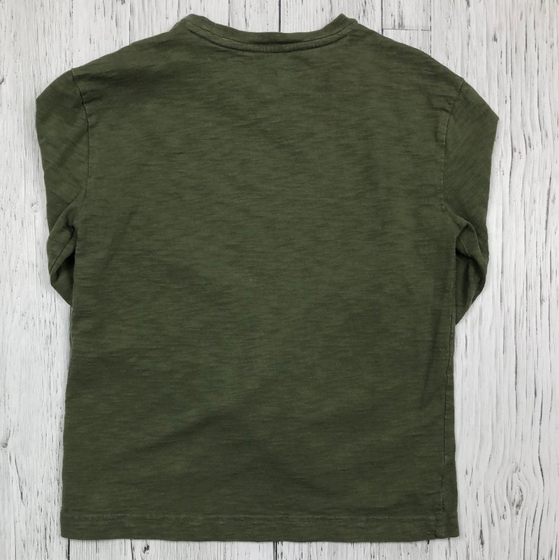 Gap green graphic long sleeve shirt - Boy 8/9