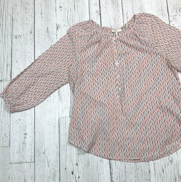 Joie white patterned shirt - Hers XS