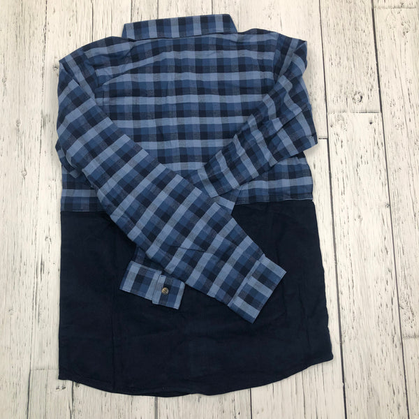 Columbia blue button up shirt - Boy 14/16