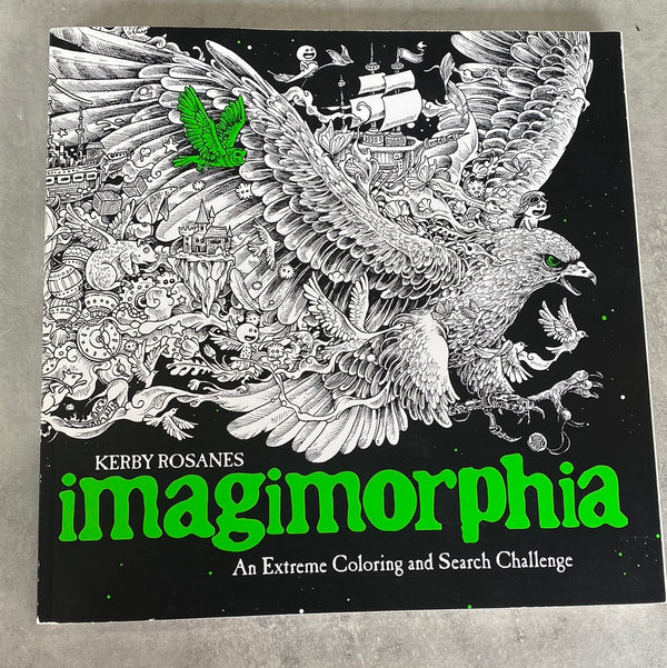 Imagimorphia an extreme coloring and search challenge - Adult book