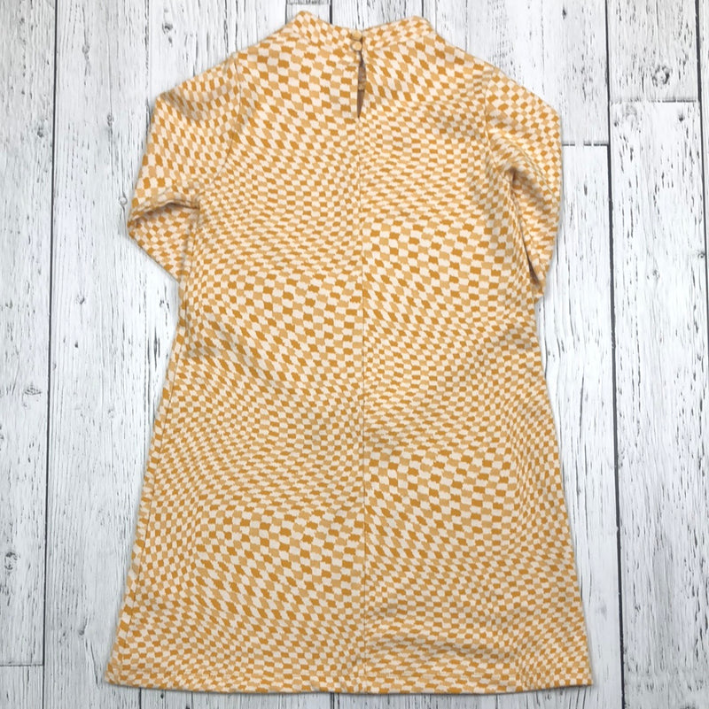 Zara yellow white patterned dress - Girl 10