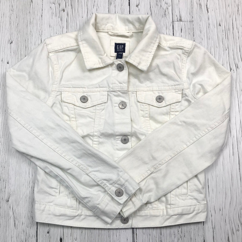 Gap white jean jacket - Girl 10/12